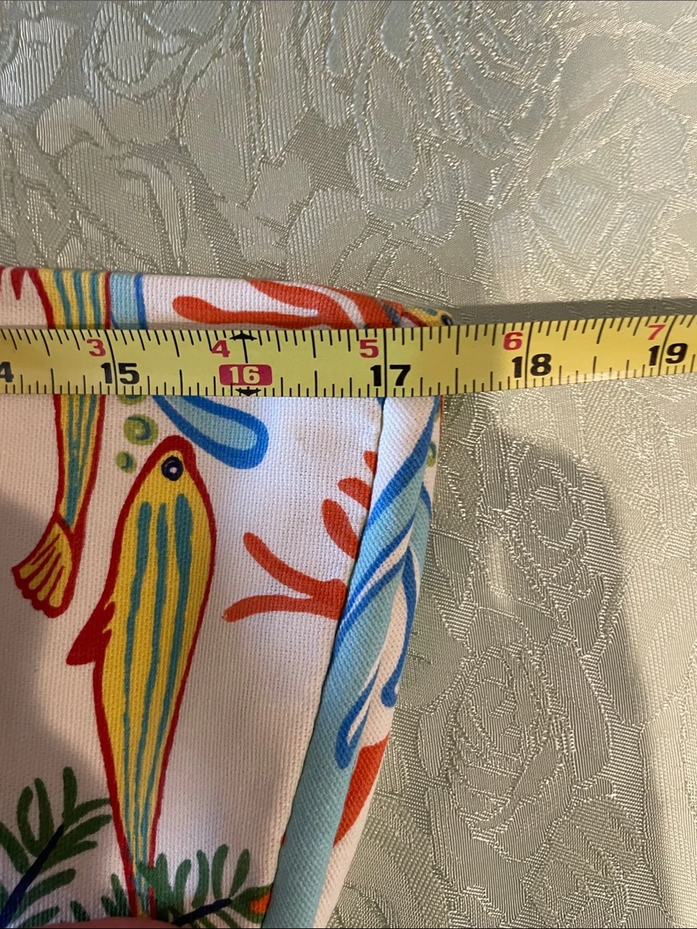 Coastal Coral Reef Decorative Valances (2)